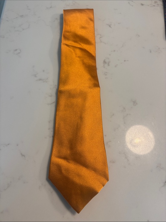 Charvet Other - Charvet Men's Orange Satin Tie -